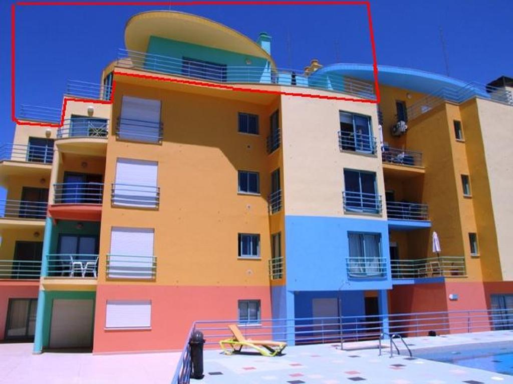 Penthouse Marina Apartman Albufeira Kültér fotó